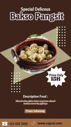 Food Design Instagram Story