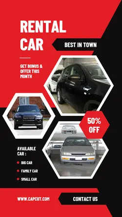 Business Rental Car Instagram Story