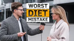 Diet Mistake Street Interview Youtube Thumbnailย