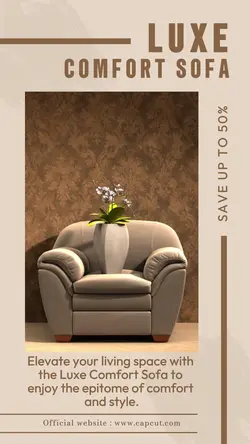 Comfort Sofa Product Instagram Post