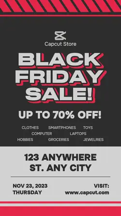 Black Friday Sale Poster