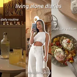 Living Alone Diaries Youtube Thumbnail 1:1