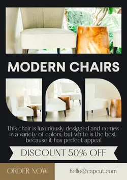 Modern Chairs Sales Promotion Story
