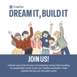 Join Us - Hiring Template Illustration