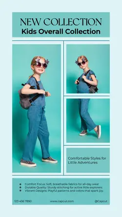 Fashion Kids IG Story Template