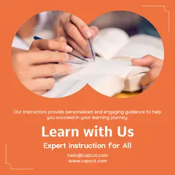 Education and training Instructions