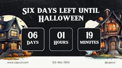 Halloween Countdown Twitter Post
