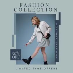 fashion collection simple instagram post