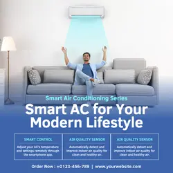 Electronics Air Conditioner Display Instagram Post