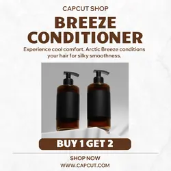 Beauty Conditioner Promotion Instagram Post