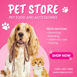 Pet Store - Instagram Post