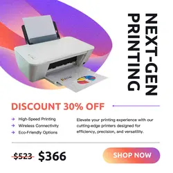 Electronics Product Printer Display Instagram Post