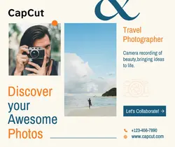 Tourism travel Photographer Display Minimalist