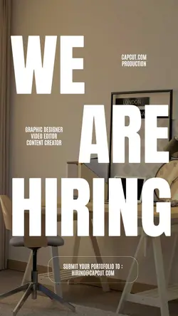 Minimal Hiring Recruitment Instagram Story