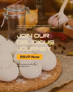 Foods & Beverage Invitation