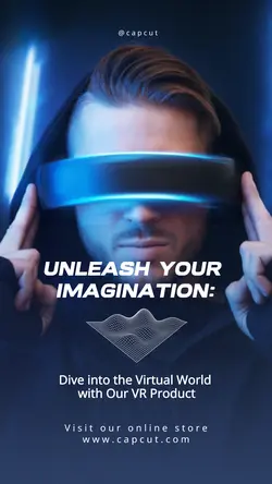 VR Headset Product Display