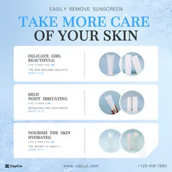 Beauty & Daily Chemistry Facial Cleanser Shows ins