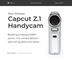 Electronic New Release Facebook Post Minimalist