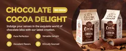 E-commerce Chocolate Cocoa Product Detail Page Brown Minimalist