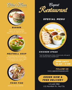 FOOD AND BEVERAGE DISPLAY PROMOTION INSTAGRAM PORT