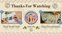 Non-Marketing Youtube Endscreen - Cream Retro Background