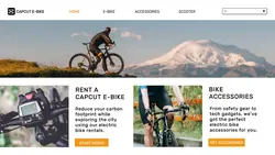 bike rentals, sales and repair instagram story
