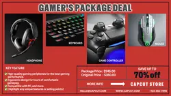 electronic gamers promotion twitter post