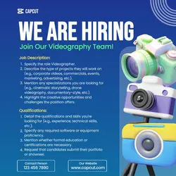 Videographer Recruitment