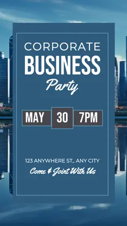 Non-Marketing Invitation Corporate Business