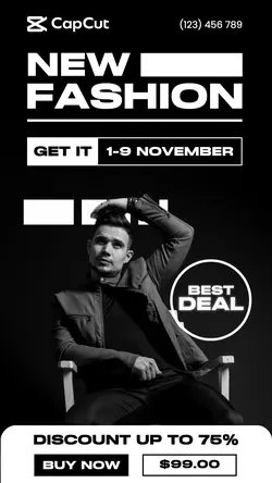 Fashion Promotion Instastory