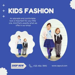 Clothing Kids Fashion Product Display