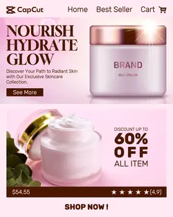 Glowing Savings: Skincare Spectacular For Social Media Post