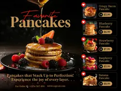 Food and Beverage Favorite Pancakes