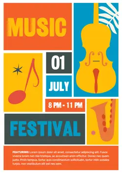 Non-Marketing: Music Festival Poster