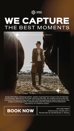 Minimalist Photography Business Instagram Post