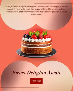 Foods & Beverage Menu