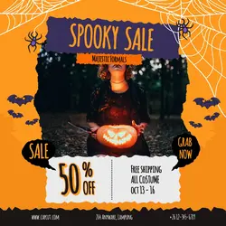 Costume Halloween Promotion Instagram Post