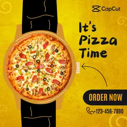 Food and Beverage - Pizza Time - Instagram