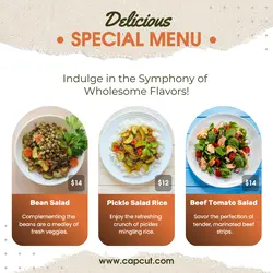 Food Advertisement Banner - Poster Special Menu