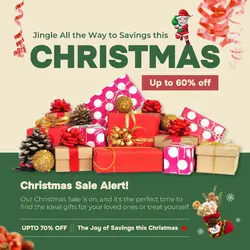 Christmas Promotional Banner