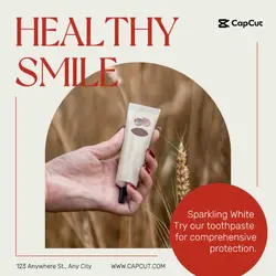 Personal care &Toothpaste display Minimalist