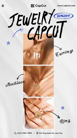 Jewelry Earrings Necklace Ring display Simplicity 