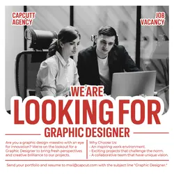 Looking for Graphic Designer Promotion Instagram Post