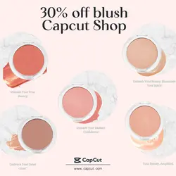 Beauty & Personal care blush Sales promotion 