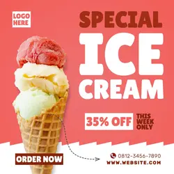 Special Ice Cream Template