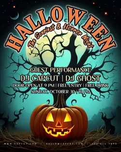 Halloween Invitation Party Instagram Potrait