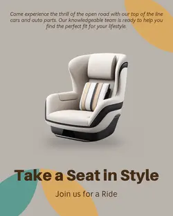 Cars & Auto parts Invitation