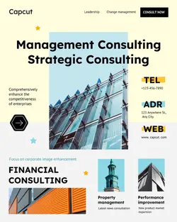 Business Management Consulting Branding Minimalist