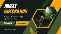 Green Orange Modern Jungle Exploration Youtube Thumbnail