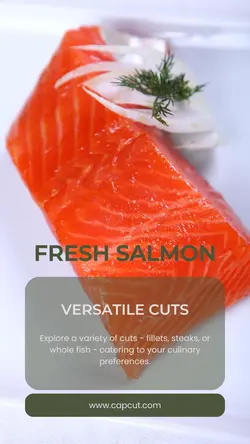 Food & Beverage Fresh salmon Versatile Cuts